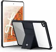 [TECHGEAR] Tough Case for Apple iPad Mini 5 / Mini 4 Premium Slim Hybrid Tough Rugged Protective Bumper Case With Stand, Heavy Duty Protection with Clear Back