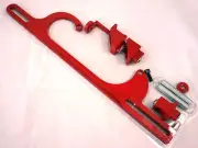 Holley 4150 4160 Series Red Aluminum Throttle Cable Bracket