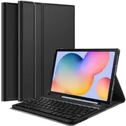 For Samsung Galaxy Tab S6 Lite SM-P610 / P615 10.4 Case With Pencil Holder Bluetooth Keyboard Smart Magnetic Flip Stand Cover