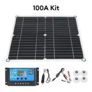 Solar Panel 12V 200W Car Van Boat Caravan Camper Battery Charger Kit /Controller