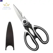 Multifunctional Kitchen Scissors Household Fish Cutting Meat Scissors Stainless