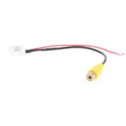 4 Pin For Car Radio Back Up Reverse Camera Input Plug Cable Adapter CR