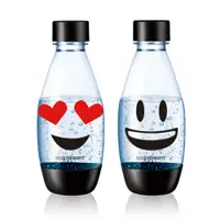 在飛比找PChome24h購物優惠-Sodastream emoji水滴寶特瓶500ml-二入