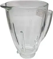 [joystar] 6-Cup dishwasher safe glass jar,Compatible with oster Blenders 006803-000-NP0; 006803-000-N01; 006811-C00-NP0; 006811-C00-N01; 006843-000-NP1; 006844-000-NP1; 006844-000-N01