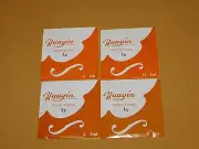 4 HUAYIN 3/4 VIOLIN STRINGS A 2ND D E 1ST G 4TH NEW