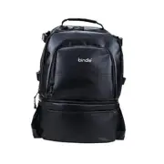 2-in-1 Backpack Cooler, 12L Insulated Capacity, Black