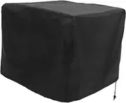 ORFOFE Fit Generator Cover Portable Heavy Duty Fabric Outdoor Generator Protection Sun Rain Wind Shield