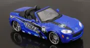 Bburago 1:24 Scale Blue MX-5 Miata Convertible Sports Diecast Metal Toy Model