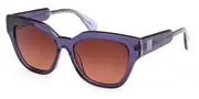Max & Co. MO0106 83F Women’s Sunglasses Purple Size 54
