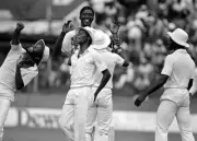 West Indies Cricket Great Joel Garner 1980S No 4 Old Photo