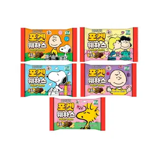 【豆嫂】韓國零食 SEOJU 史努比SNOOPY香蕉巧克力威化餅(單包隨機出貨)★7-11取貨299元免運