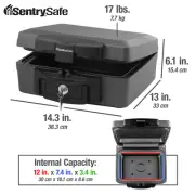 SentrySafe Waterproof Fire Chest H0100 (NEW IN BOX)
