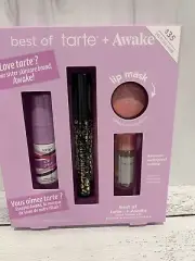 Best Tarte + Awake Maneater Mascara Stay Spray Awake Cleanser Lip Masque