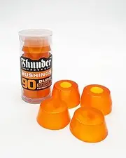 Thunder Trucks Skateboard Bushings Premium 90A Medium Clear Orange