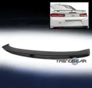 16-18 CHEVY CAMARO 2DR COUPE RS SS ZL1 BLACK REAR TRUNK ABS SPOILER WING NEW