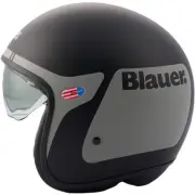Pilot GO Matt Black Titanium Jet Helmet
