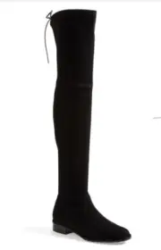 Stuart Weitzman Lowland Suede oTK Boots Black NIB $950 Sz 9