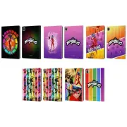 MIRACULOUS TALES OF LADYBUG & CAT NOIR GRAPHICS LEATHER BOOK CASE FOR APPLE iPAD