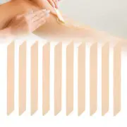10pcs Wooden Wax Sticks Wax Spatulas Wax Applicator Leg Arm Facial Hair Remo CHW