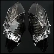 LESANGBAIHUODIAN Rear Turn Signal Lens Cove Fit for Suzuki GSXR 600 750 2011-2014 GSXR1000 2009-2014 Two Colors (Color : Smoke)