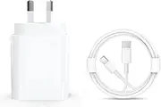 iPhone 13 14 Charger【Apple MFi Certified】 20W PD 3.0 USB C Wall Charger with 6.6FT Fast Charging Cable Compatible with iPhone 14/13/12/11/XR Pro Max Mini/iPad