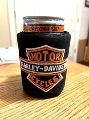 HARLEY DIAVIDSON "WRAP AROUND" DRINK INSULATOR/COOLER FOR BOTTLES OR CANS