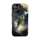 Big Mouth Bass Fish Thunderstorm - Phone Cover Case for iPhone | Galaxy | Pixel