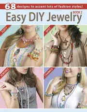 EASY DIY JEWELRY BOOK 2-Glass Beads/Beaded/Beading-Wire-Chain-Cords-Craft Ideas