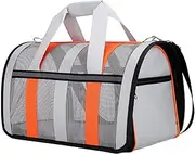 Cat Carrying Bag - Pet Transport Bàg | Polyester Foldable Pet | Carrier Dog Foldable Portable | Travel Carrier with Multiple Mesh Panels for Flying | Visiting The Vet for Long Time, Travel, Dr