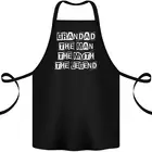 Grandad the Man Myth Legend Funny Cotton Apron 100% Organic