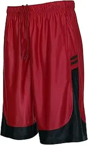[StyLeUp] Men's Active Athletic Mesh Basketball Gym Shorts