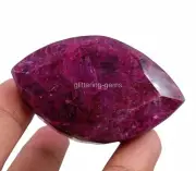 462 CT Natural Red Ruby Faceted Marquise Shape Loose Gemstone IGL CERTIFIED 4OUC