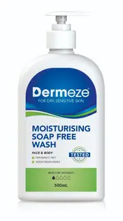 Dermeze Moisturising Soap Free Wash 500ml