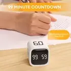 1x Digital Kitchen Timer Gravity Sensor Overturn Preset Alarm Countdown Timer