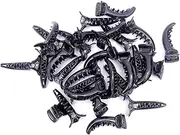 Shivarth Banana Clip Hairstyles Hair Clutcher/Mirchi Black Hair Clip/Claw Clip Plastic Medium Size Banana Clutcher for Women and Girls ( Pack of 30 )