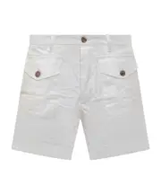 Dsquared2 Pocket Detailed Ranger Chino Shorts IT52,IT50 White