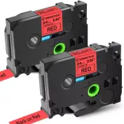 Compatible for Brother P-Touch Label Maker TZ TZe 451 Tape Cartridges 24mm 2Pack