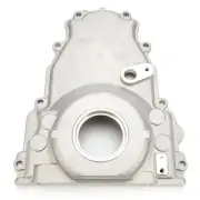 Enginequest EQ-TCC294B, One Natural Aluminum Fits Gm Ls Timing Cover W/ Sensor H