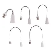 Adjustable B22 to E27 Extended Light Base Stand Lamp Bulb Socket Adapter Holder