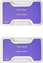 Floor Cleaner (580mL X2), Compatible With Narwal Freo Z Ultra, Robot Mop, Multi-Surface Concentrated Detergent With Anti-Residue Tech, Safe For Hardwood/Tile/Pet Homes