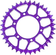 Rear Hub Chain Sprocket Aluminum Alloy 36T Replacement for Promotos-mx RC Motorcycles, Purple