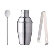 3pc Men's Republic Bartender Alcohol Cocktail Mixing and Bar Gift Set 350ml