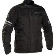 Buster WP Long Black Textile Jacket