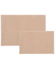 Bibb Home 2pc Plush Bath Mat Set