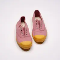 在飛比找蝦皮商城優惠-CIENTA 西班牙帆布鞋 J70997 52 粉紅色 黃底
