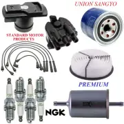 Tune Up Kit Filters Cap Wire Spark Plugs For ISUZU PICKUP L4 2.6L 1994 (for: Isuzu)