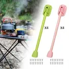 4Pcs Collapsible Table Legs Durable Stable for Bench Camping