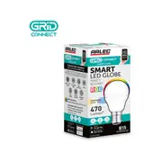 Arlec B15 LED 470lm RGB Colour Mode 5.5W Grid Connect Smart Fancy Round Globe