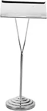 Metal Table Number Holder Stand Versatile Stainless Steel Display Stand For Weddings Retail Stores Business And Cafes Stable Base