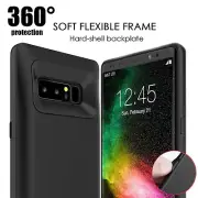 For Samsung Galaxy S8/S23+/Note10 Battery Case Charger External Power Bank Cover